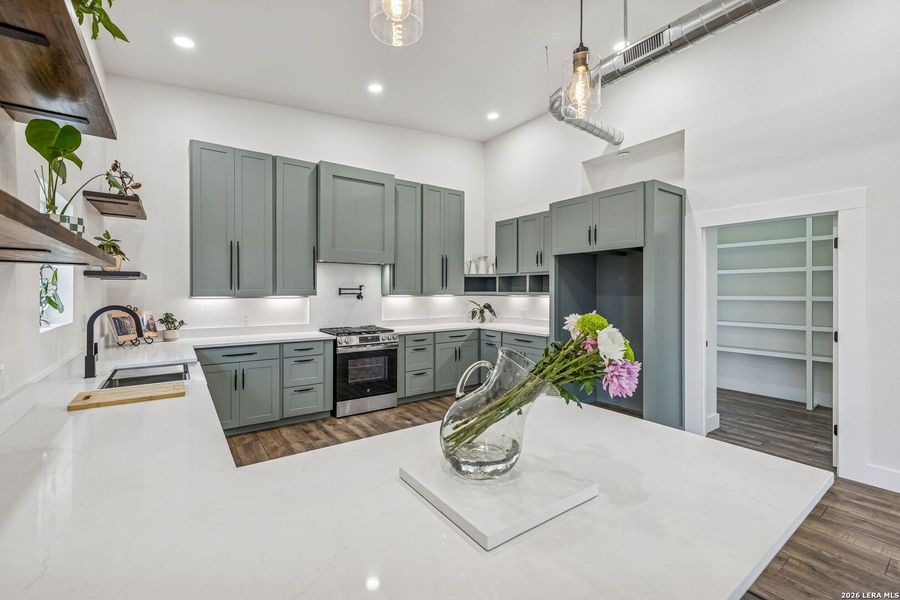 Furnished interior view inside a new home in , Castroville (Image 8).