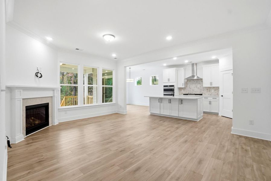 Spacious, unfurnished interior of a new home in Villas at Prestwick, Mooresville (Image 17).