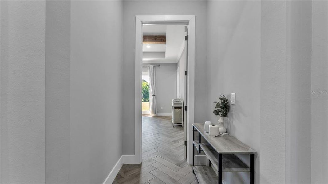 Furnished interior view inside a new home in , Winter Haven (Image 35).