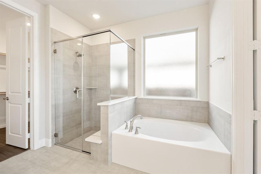 Furnished interior view inside a new home in Creekview Meadows, Pilot Point (Image 16).