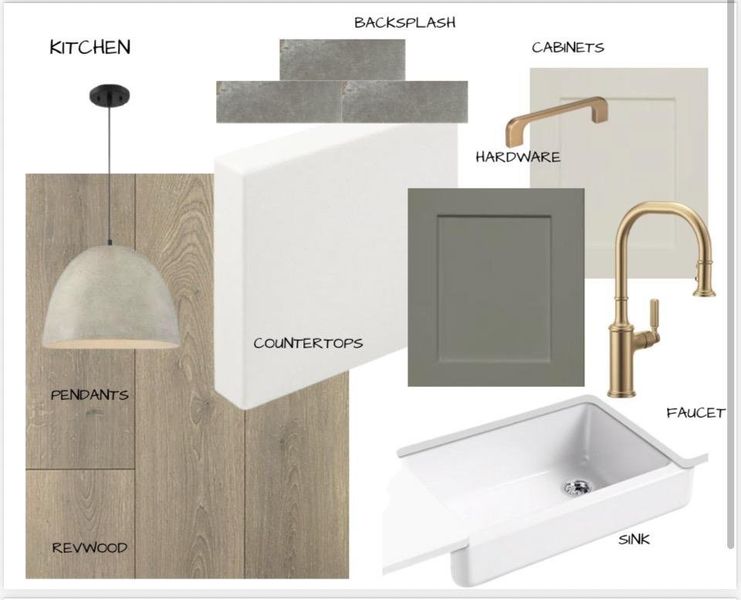 Sample of building materials used in homes in White Oak, Arlington (Image 6).