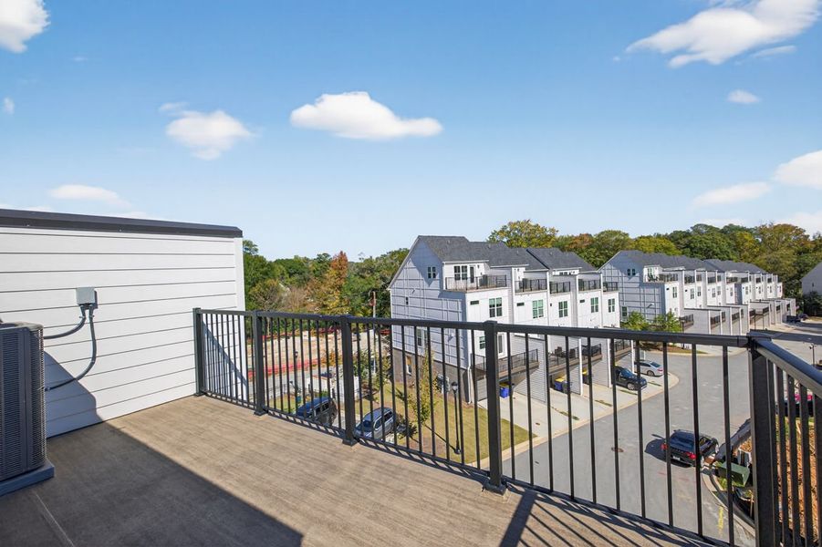 Exterior details and patio area of a home in 1871 Hollywood, Atlanta (Image 4). Exterior details and patio area of a home in 1871 Hollywood, Atlanta (Image 4).