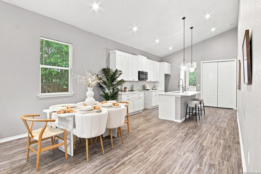 Furnished interior view inside a new home in , San Antonio (Image 6).