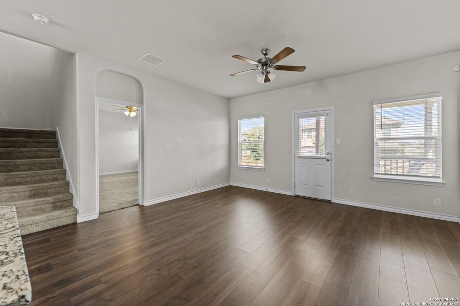 Spacious, unfurnished interior of a new home in , San Antonio (Image 26). Spacious, unfurnished interior of a new home in , San Antonio (Image 26).