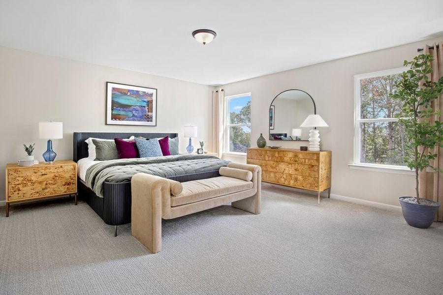 Representative furnished interior of a home built from the 2277 Modeled by KB Home in Tucker Place, Raleigh (Image 7).
