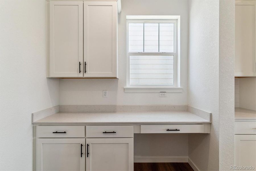 Furnished interior view inside a new home in Harvest Crossing, Aurora (Image 9).