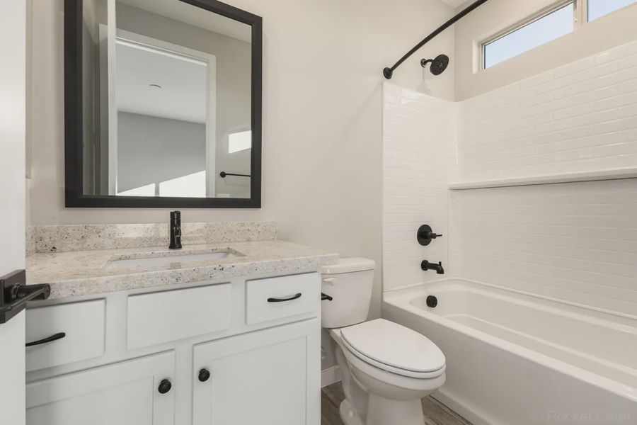 Furnished interior view inside a new home in Forté at Granite Vista, Waddell (Image 11).