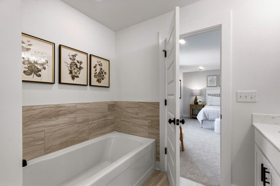 Furnished interior view inside a new home in The Groves of Berkeley, Moncks Corner (Image 23).