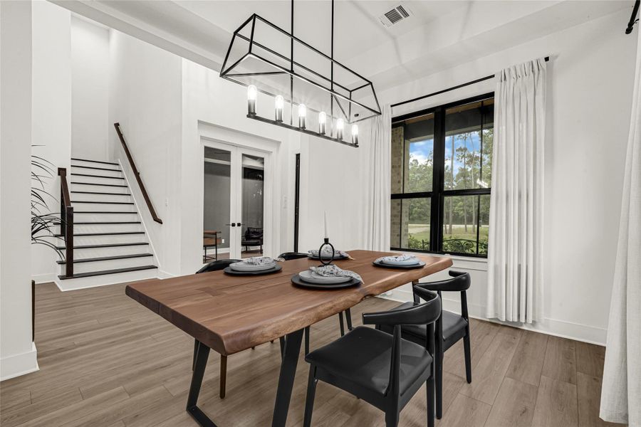 Furnished interior view inside a new home in , Dayton (Image 13).