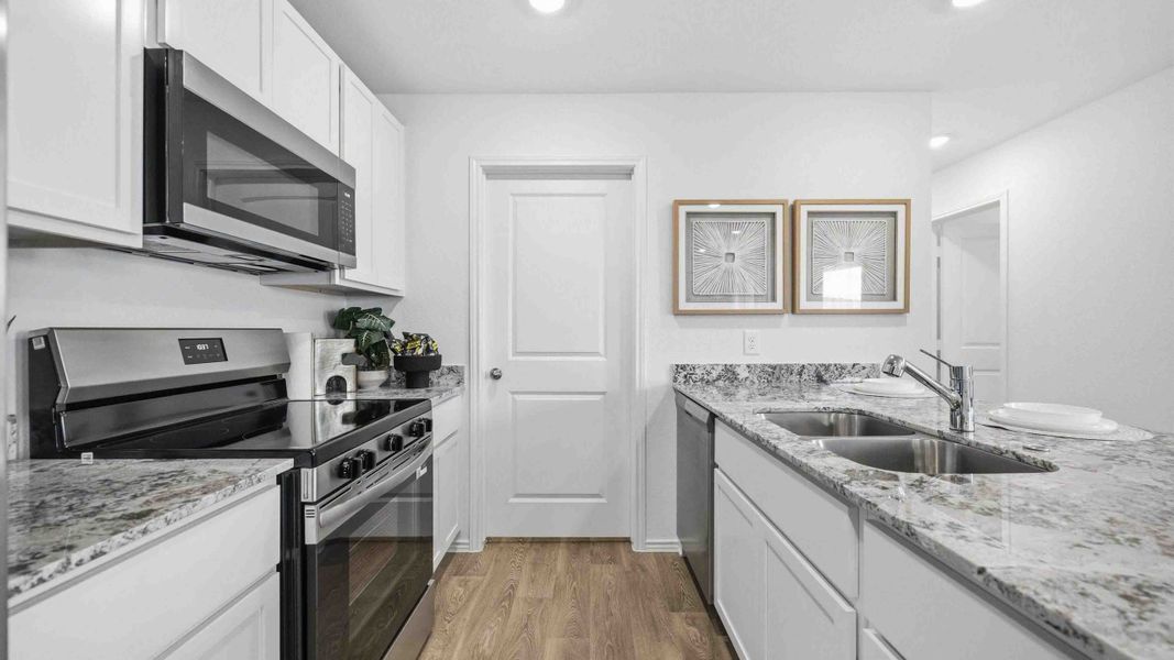 Furnished interior view inside a new home in Pineapple Square, Houston (Image 7).