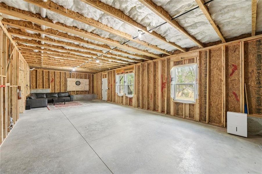 In-progress construction of a new home in , Dawsonville, GA (Image 25).