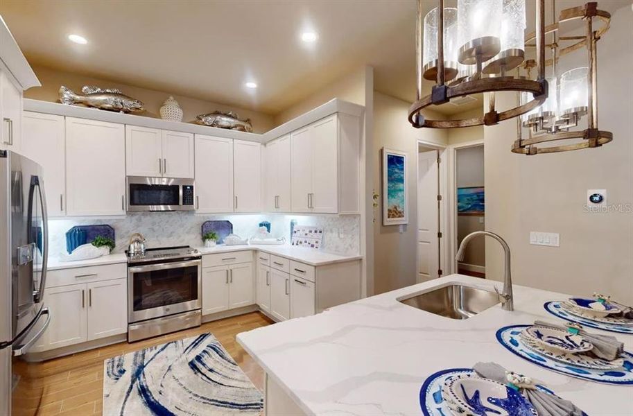 Furnished interior view inside a new home in , Ormond Beach (Image 8). Furnished interior view inside a new home in , Ormond Beach (Image 8).