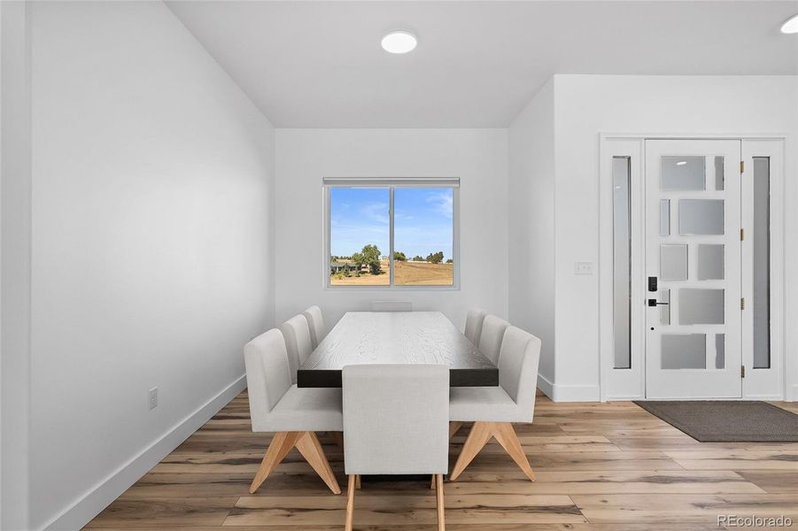 Furnished interior view inside a new home in , Parker (Image 8).