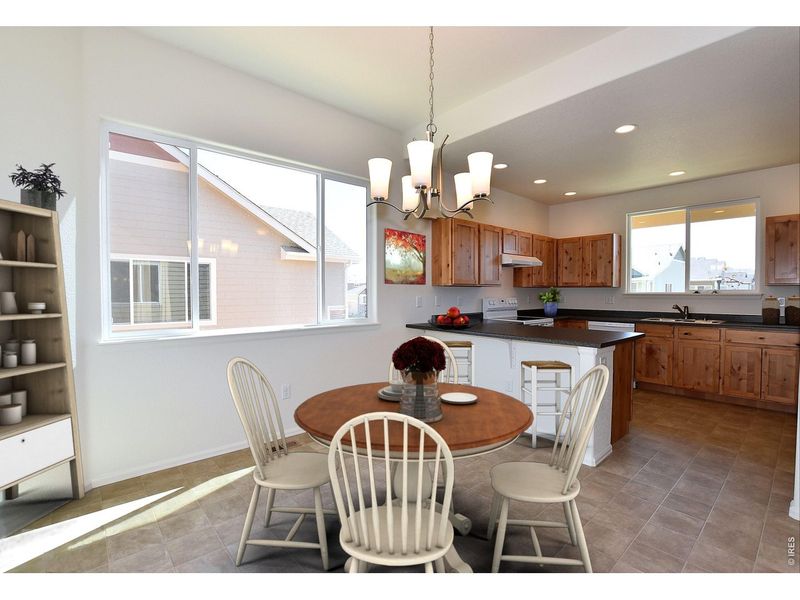 Furnished interior view inside a new home in , Greeley (Image 5).