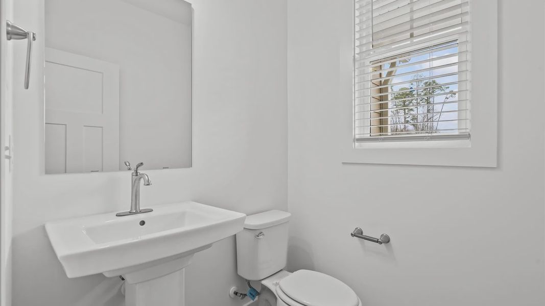 Furnished interior view inside a new home in Pelham Crossing Villas, Greenville (Image 8).
