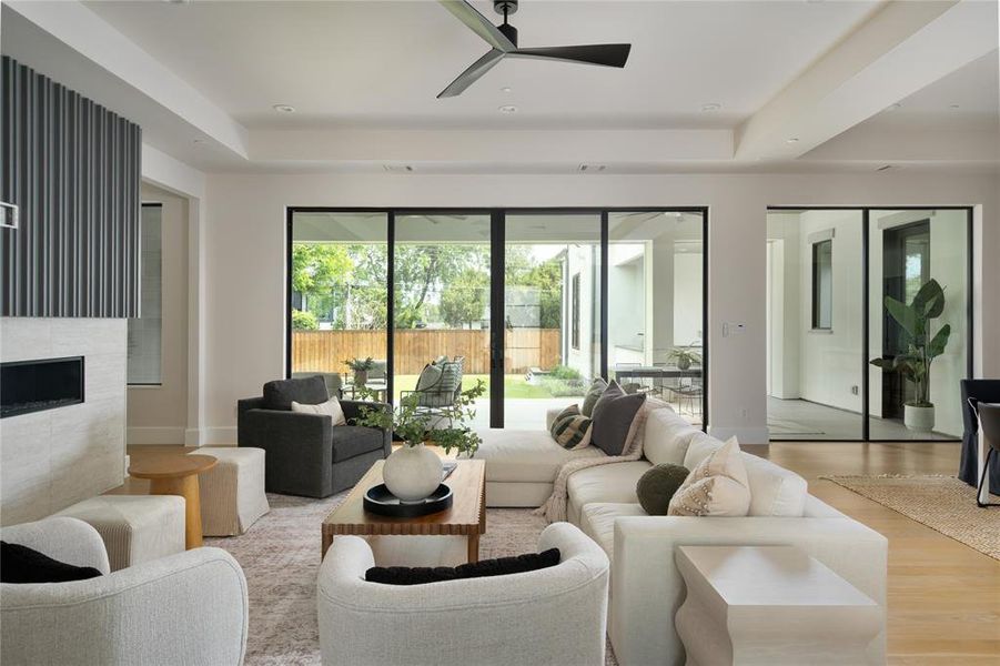 Furnished interior view inside a new home in , Dallas (Image 11). Furnished interior view inside a new home in , Dallas (Image 11).