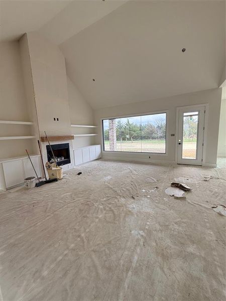 In-progress construction of a new home in , Celeste, TX (Image 17).