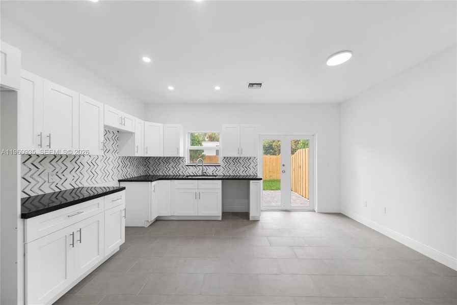 Furnished interior view inside a new home in , Miami (Image 15). Furnished interior view inside a new home in , Miami (Image 15).