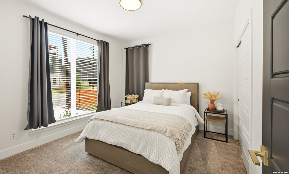 Furnished interior view inside a new home in , San Antonio (Image 29).