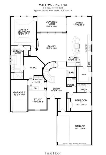 2D floor plan layout for the Willow by Landon Homes in Lexington Frisco, Frisco, TX (Image 4). 2D floor plan layout for the Willow by Landon Homes in Lexington Frisco, Frisco, TX (Image 4).