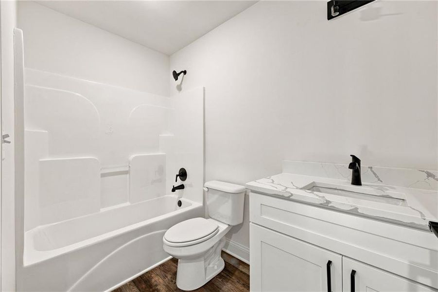 Furnished interior view inside a new home in , Cedartown (Image 11).