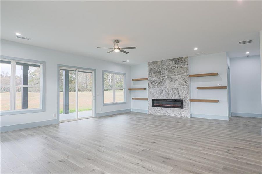 Spacious, unfurnished interior of a new home in , Maysville (Image 35).