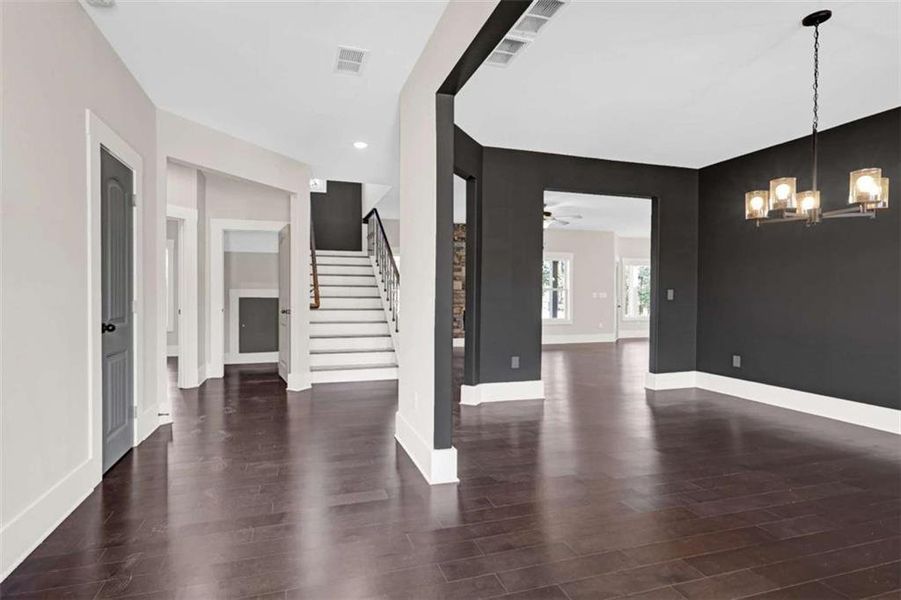 Spacious, unfurnished interior of a new home in , Conyers (Image 18).