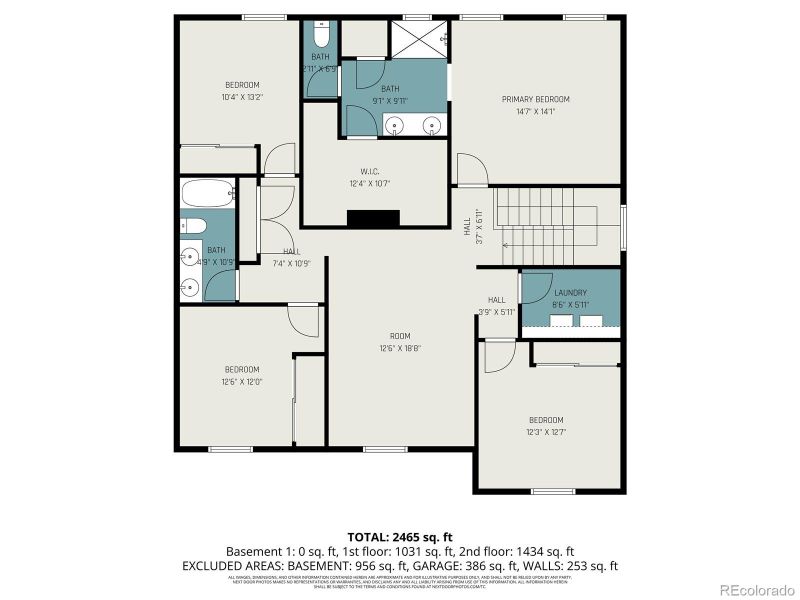 Floor Plan - Second Floor