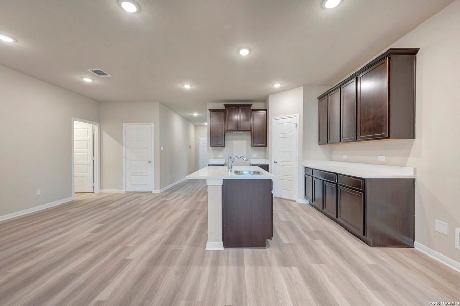 Furnished interior view inside a new home in Agave, San Antonio (Image 17). Furnished interior view inside a new home in Agave, San Antonio (Image 17).