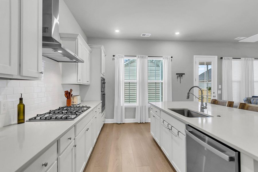 Furnished interior view inside a new home in , Summerville (Image 39).