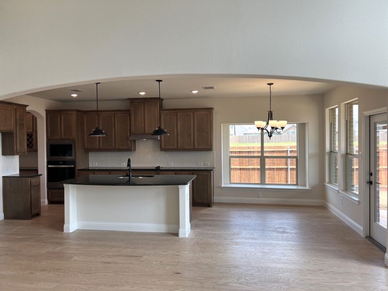 Furnished interior view inside a new home in Mockingbird Hills, Joshua (Image 6).