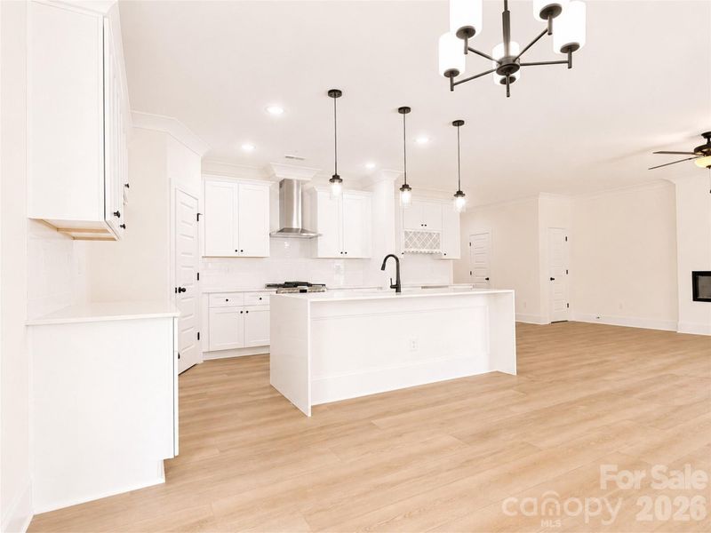 Furnished interior view inside a new home in , Charlotte (Image 6).