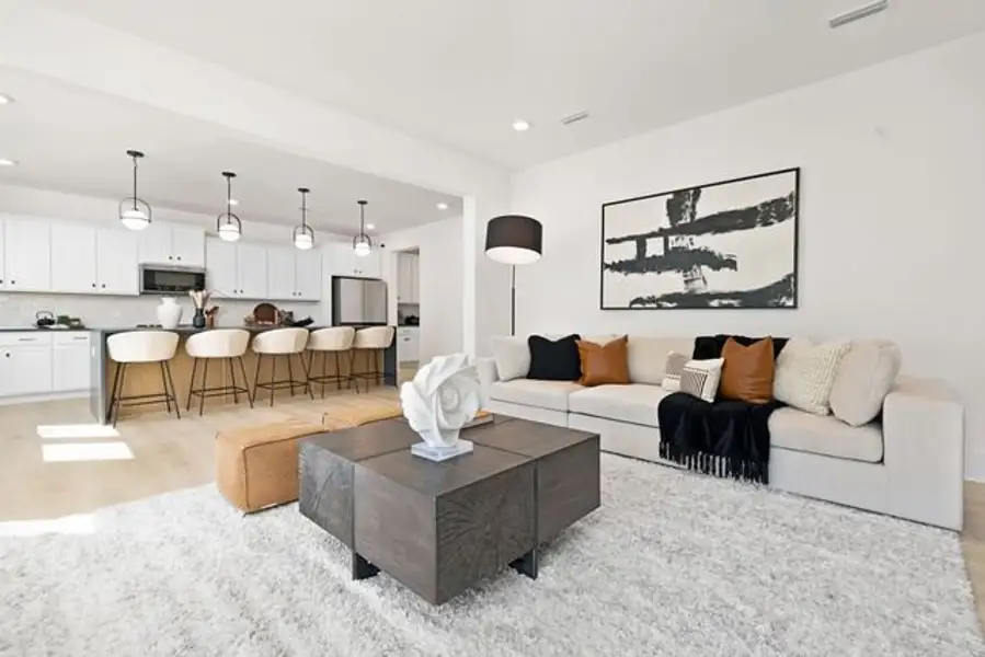 Representative furnished interior of a home built from the TA3000 by True Homes in Westbrook Falls, Colfax (Image 10).