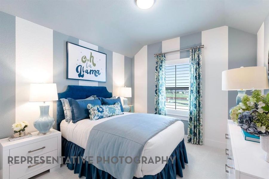 Furnished interior view inside a new home in Treeline, Justin (Image 18).