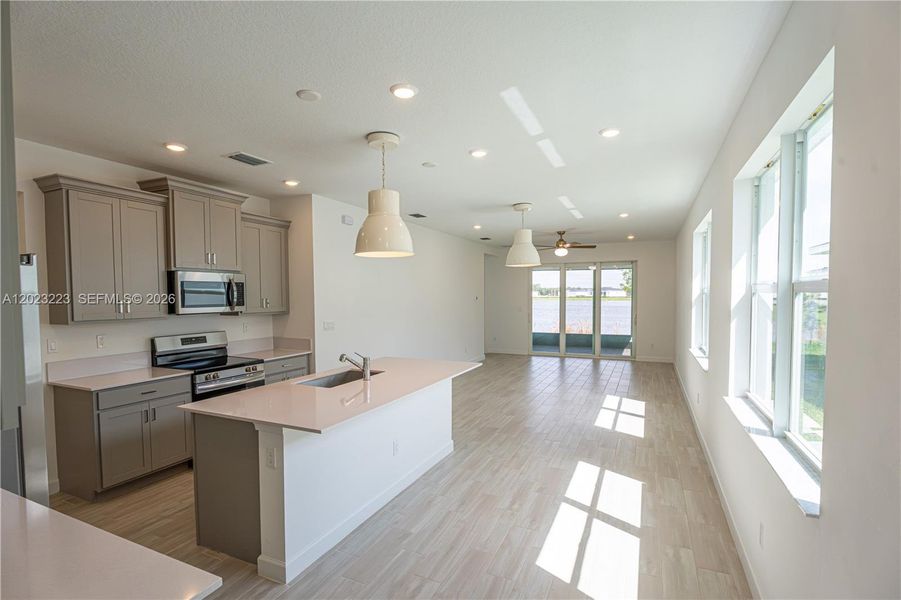 Furnished interior view inside a new home in Seagrove, Fort Pierce (Image 9). Furnished interior view inside a new home in Seagrove, Fort Pierce (Image 9).