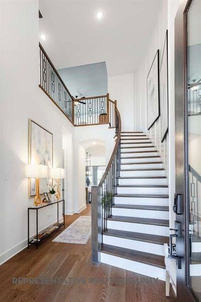Furnished interior view inside a new home in Mosaic, Celina (Image 11).
