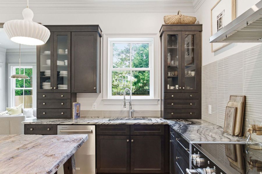 Furnished interior view inside a new home in , Charleston (Image 33).