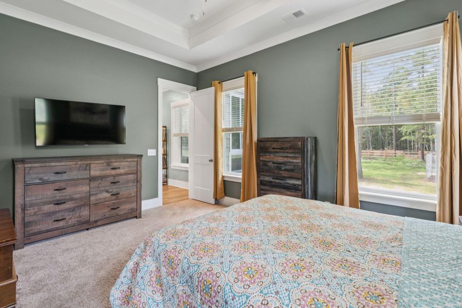 Furnished interior view inside a new home in , Huger (Image 16).