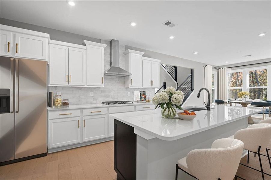 Furnished interior view inside a new home in Pickens Bluff, Hiram (Image 5).