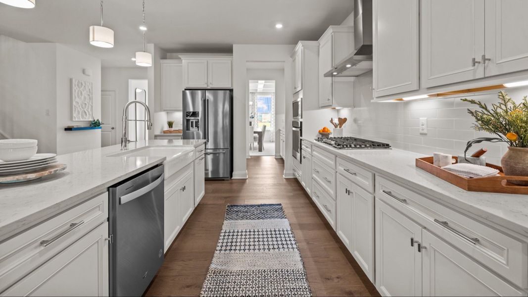 The Townsend Plan by DRB Homes in McBride Indian Trail NC - Kitchen