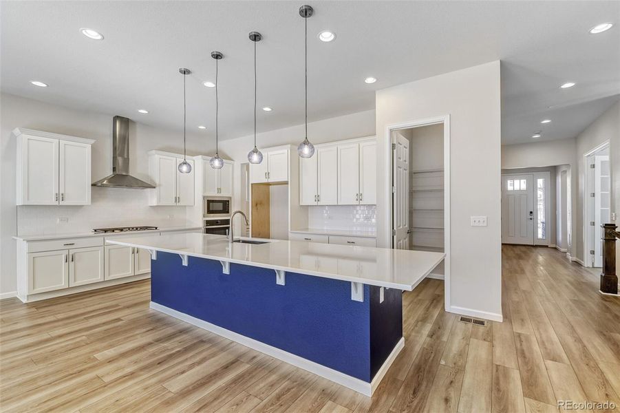 Furnished interior view inside a new home in Creekside Village, Thornton (Image 8).