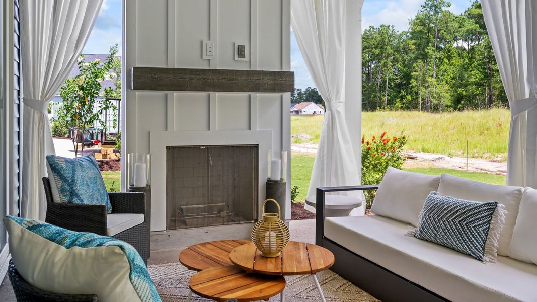Representative furnished interior of a home built from the The Enthusiast by DRB Elevate. in Brook Run, Fort Mill (Image 4).