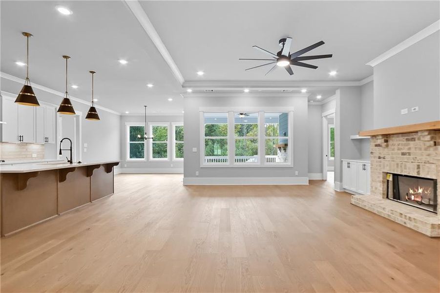 Spacious, unfurnished interior of a new home in Old Town Estates, Dacula (Image 24).