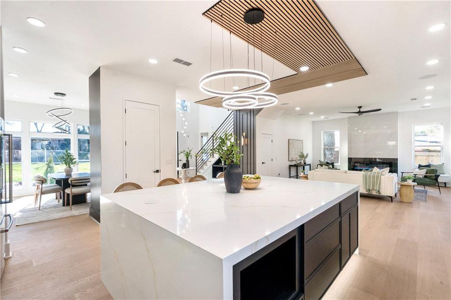 Furnished interior view inside a new home in , Decatur (Image 11).