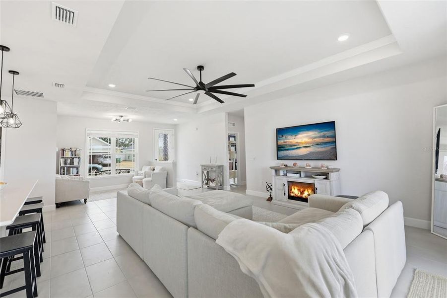 Furnished interior view inside a new home in , Newberry (Image 6).