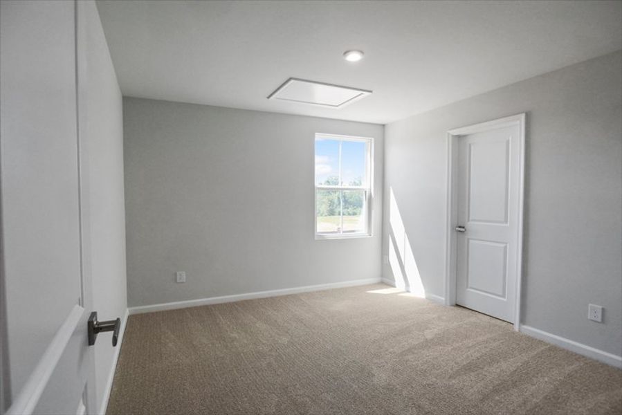 Spacious, unfurnished interior of a new home in Bronson Ridge, Greenwood (Image 13). Spacious, unfurnished interior of a new home in Bronson Ridge, Greenwood (Image 13).