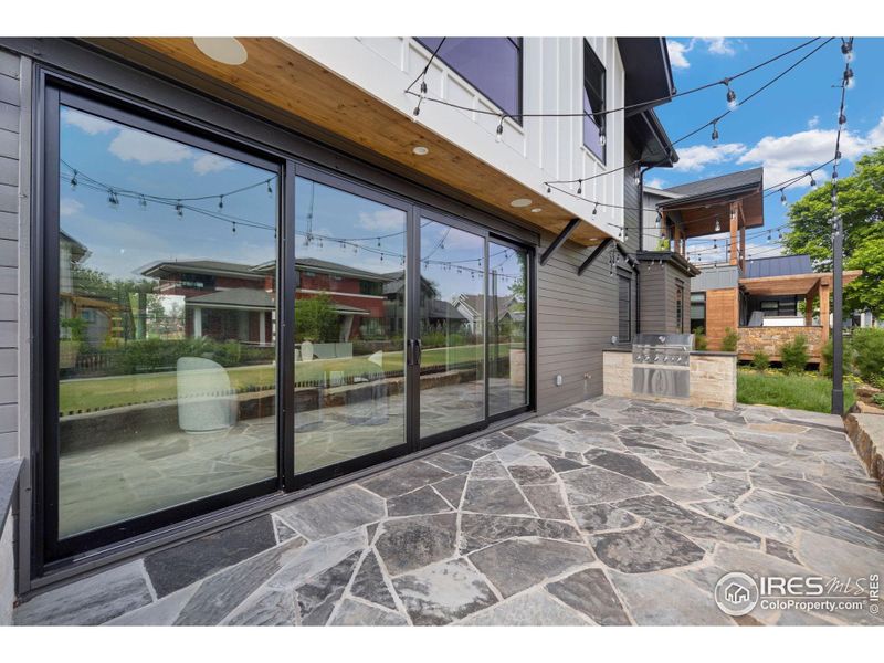 Exterior details and patio area of a home in , Fort Collins (Image 4).