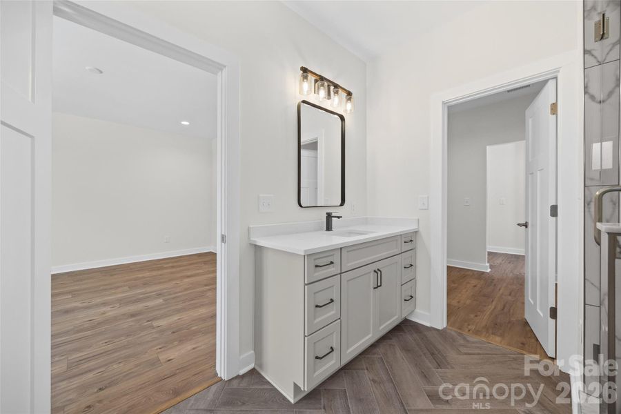 Furnished interior view inside a new home in , Bessemer City (Image 11).