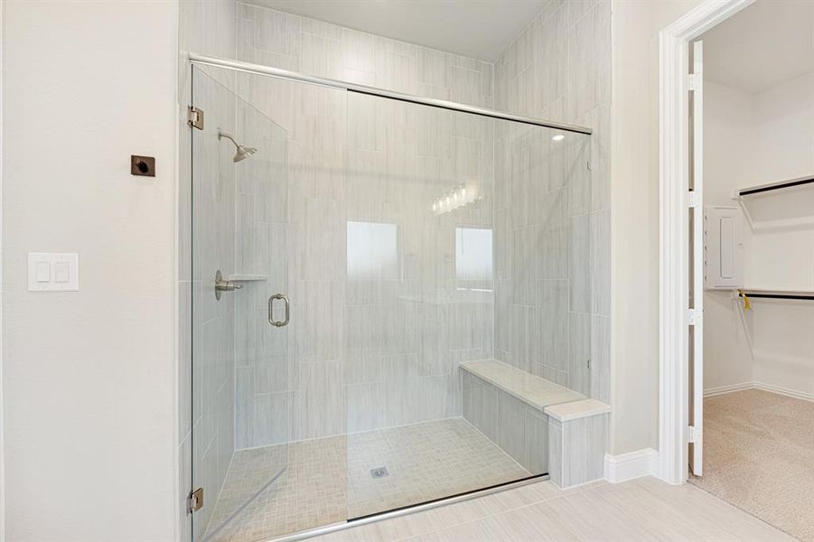 Furnished interior view inside a new home in Sunrise at Garden Valley, Waxahachie (Image 11).