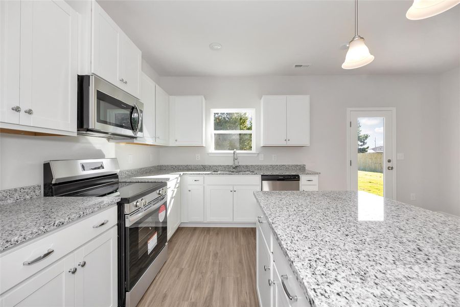 Furnished interior view inside a new home in Catawba Trace, Catawba (Image 8).